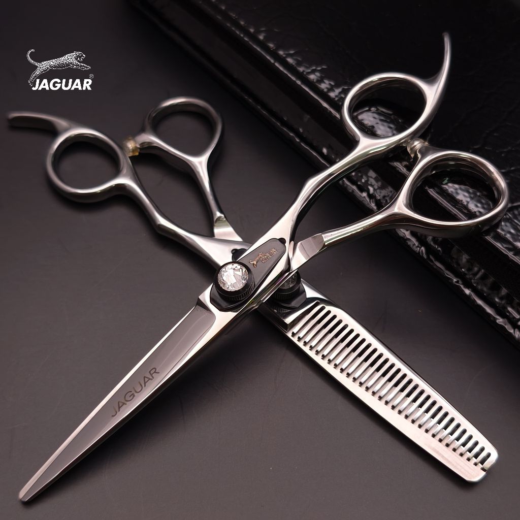 ถูก/แท้ Jaguar 1คู่ กรรไกรตัดผมจากัวร์  ขนาด 6 นิ้ว
