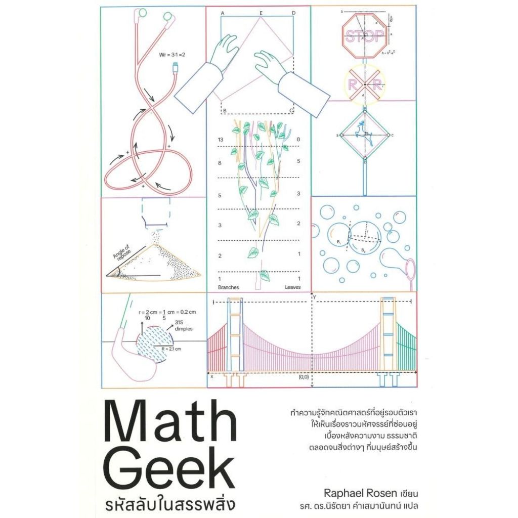 พร้อมส่ง รหัสลับในสรรรพสิ่ง Math Geek#ดราก้อนวอร์#Rafael Rosen#สารคดี