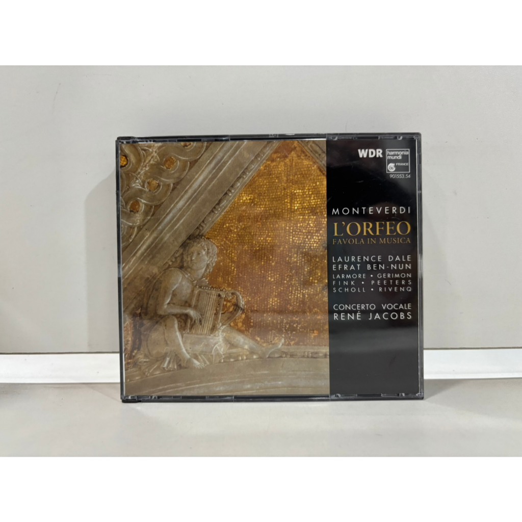 2 CD MUSIC  ซีดีเพลงสากล    MONTEVERDI/L'ORFEO   (M1A27)
