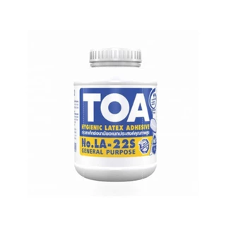 TOA (ยกกล่อง) กาวลาเท็กซ์ ทีโอเอ LA-22S ขนาด 8, 16 และ 32 oz.
