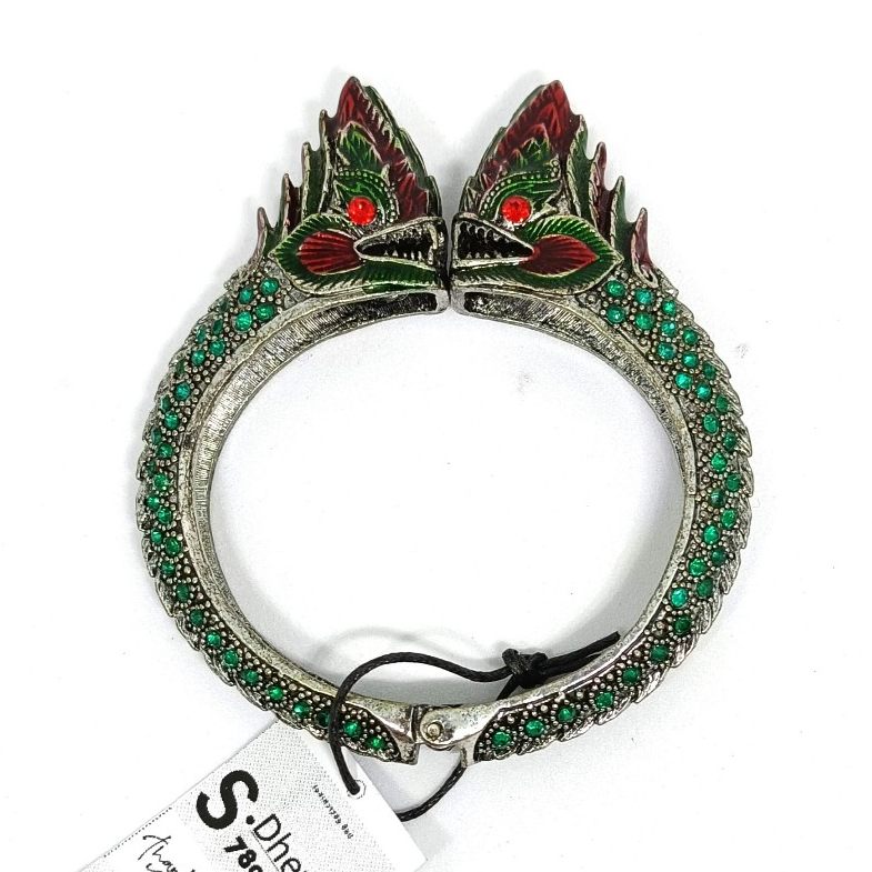 กำไลนาคเกี้ยว  67.1 g  S.Dhewa789 Shop  เอสเทวา789ช้อป