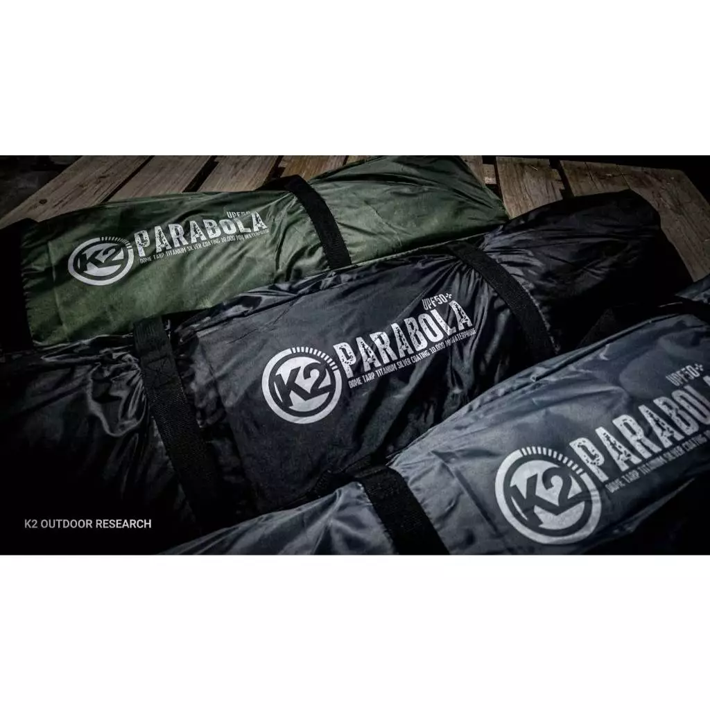 K2 PARABOLA DOME TARP ทาร์ปโดม กันแดด UPF50+ กันฝน ผ้ากันน้ำ 10,000 มม. แข็งแรงทนทาน สำหรับแคมป์ปิ้ง thumbnail 5