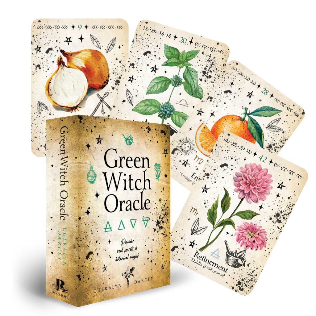 พร้อมส่งแท้💯GREEN WITCH ORACLE CARDS: DISCOVER REAL SECRETS OF BOTANICAL MAGICK ไพ่ออราเคิล