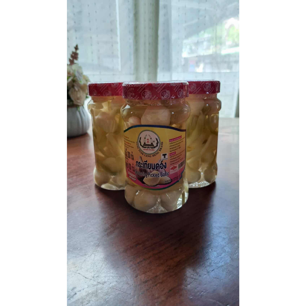 กระเทียมดอง #กระเทียมดอง #Seasoning Pickled Garlic ตรา งาช้างคู่เล้งเฮง ขนาด 430 กรัม ได้มาตรฐาน #Khunsiri ราคา ถูกที่สุด ดีลบีเคเค แกลเลอรีภาพที่ 5