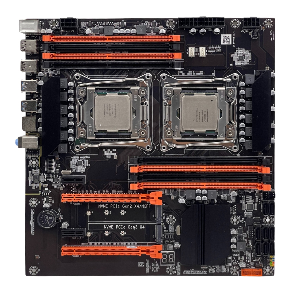 Intel Xeon E5 2697AV4 Dual พร้อมบอร์ด X99-Dual มือสอง ใช้งานปกติ ประกัน 15 วัน