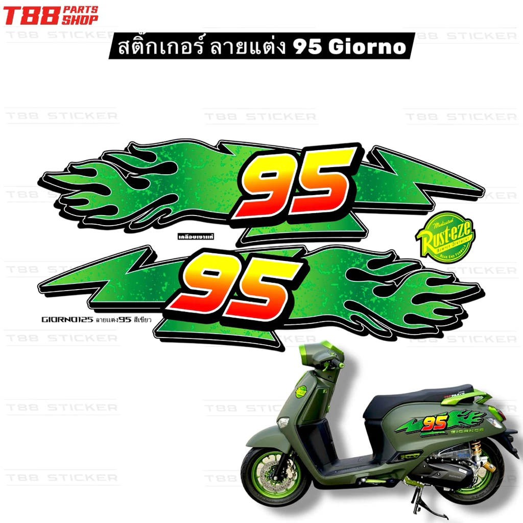 สติ๊กเกอร์แต่ง Giorno ลาย 95 thumbnail 6