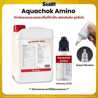 Aquachok Amino วิตามินรวมและกรดอะมิโนที่จำเป็น (แบ่ง 30ML)