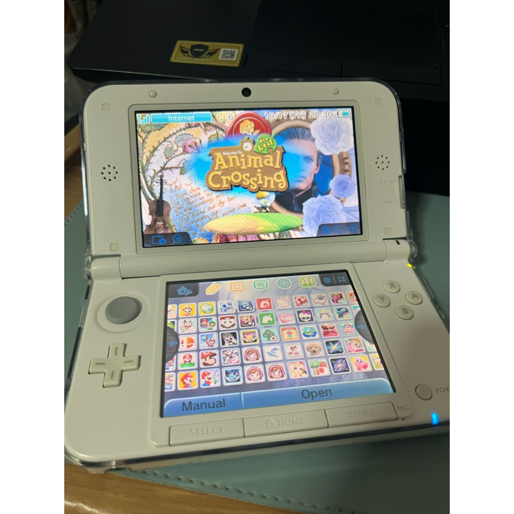Nintendo 3Ds LL สีขาว 64GB แปลงแล้ว