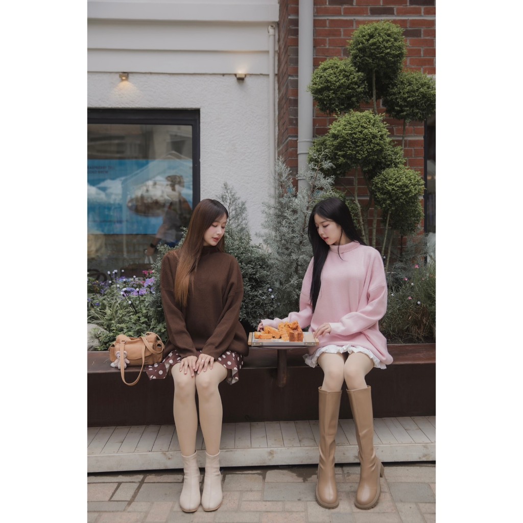 Oversized knit  เสื้อไหมพรม over size