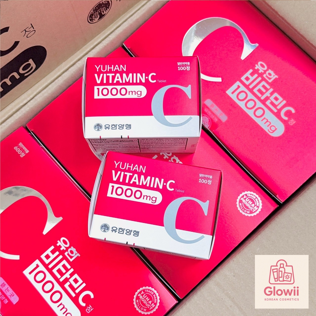 Yuhan Vitamin C 1000mg. ยฺูฮาน วิตามินซีเกาหลี วิตามินพี่จุน