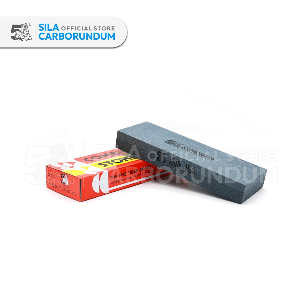 หินลับมีด (FIVE TIGER) A : 8"x3"x1"