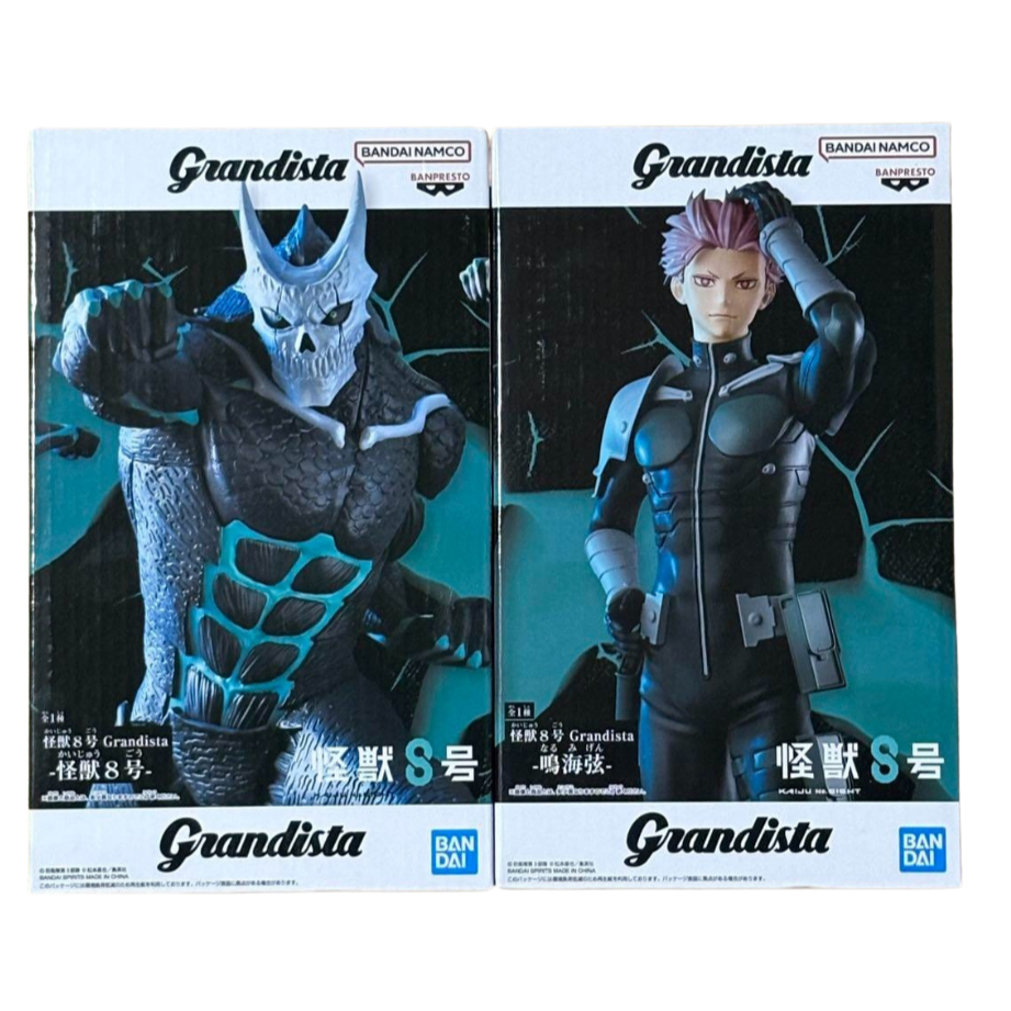 Banpresto Kaiju No. 8 Grandista Kaiju No. 8 Narumi Gen Figure Japan Hoshina Soshiro Ashiro Mina