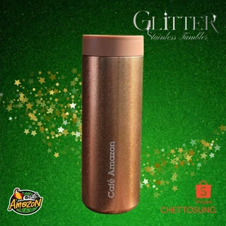 แก้วสแตนเลสคาเฟ่อเมซอน ขนาด 22 ออนซ์ รุ่น Glitter stainless tumbler