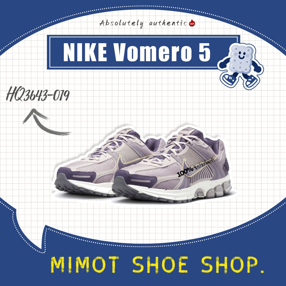 MIMOT SHOE SHOP ‧🎈pre-order🎈Vomero 5 (รองเท้ากีฬา ,รองเท้าวิ่ง) Platinum Violet - HQ3643-019 Unisex 