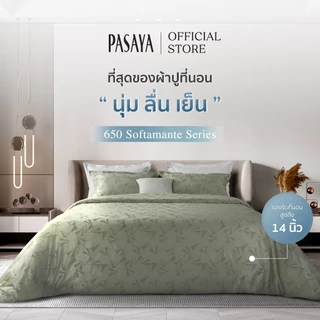 PASAYA - ชุดผ้าปูที่นอน+ปลอกหมอนหนุน (ไม่รวมปลอกนวม) 6ฟุต KING , 5ฟุต QUEEN , 3.5ฟุต SINGLE - SPACE DIAMOND 650 SERIES