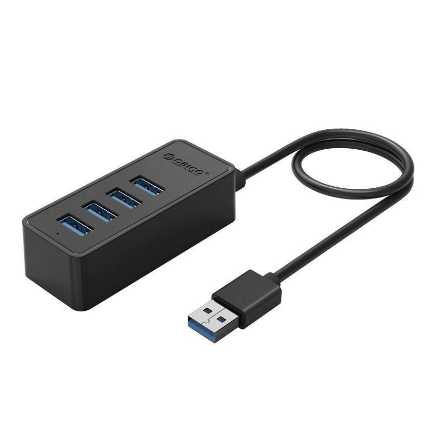 ORICO W5P-U3-030-BK-BP-HW USB3.0 4-Ports HUB 5Gbps High Speed USB Hub for Laptop Computer