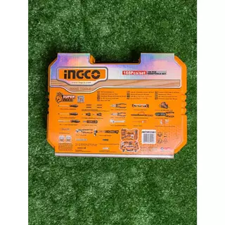 INGCO ชุดเครื่องมือช่าง 168 ชิ้น รุ่น HKTHP21681 ( Tools Set ) ชุดเครื่องมือ เครื่องมือช่างพร้อมกระเป๋า