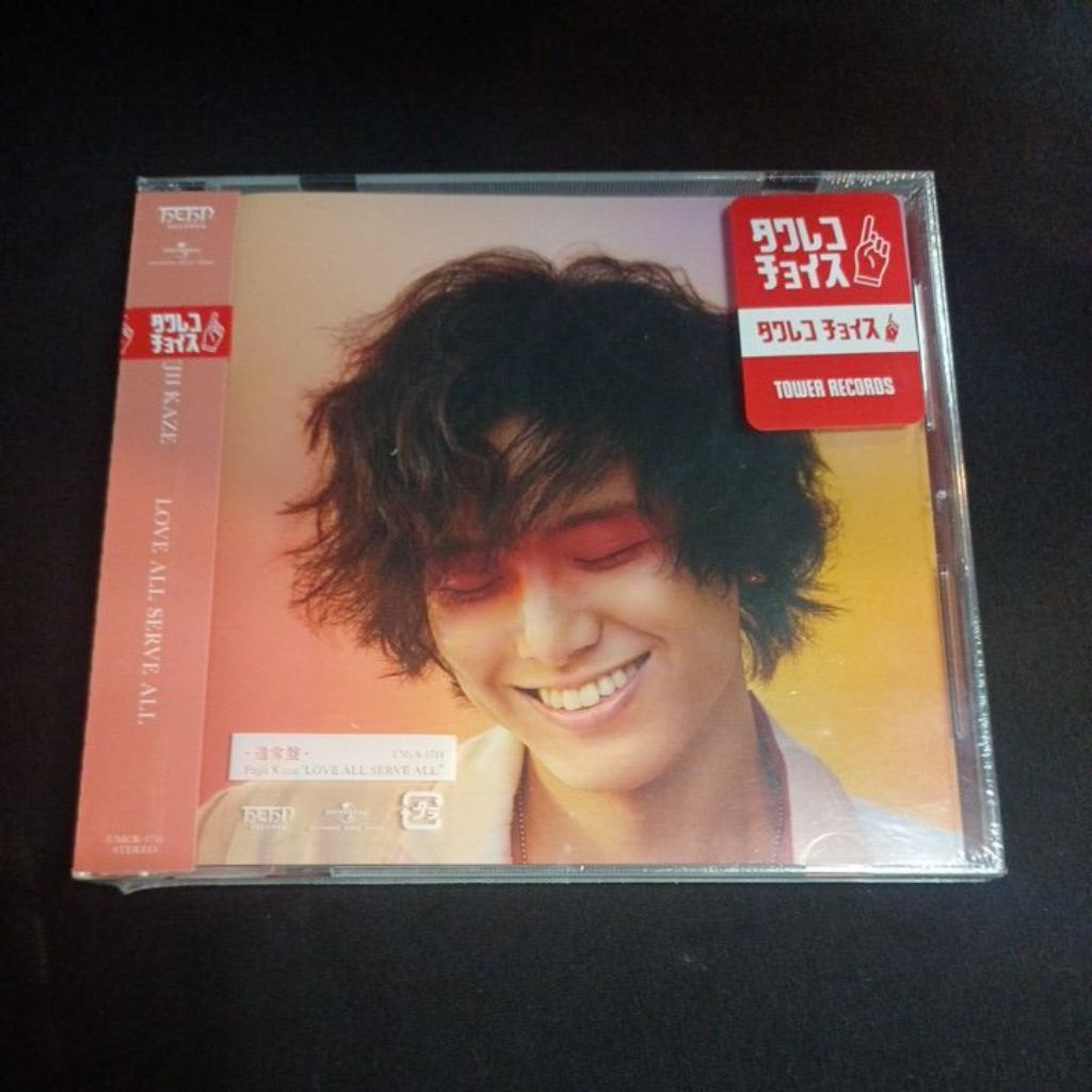 Cd citypop ซีดีเพลงญี่ปุ่น Fuji Kaze : LOVE ALL SERVE ALL