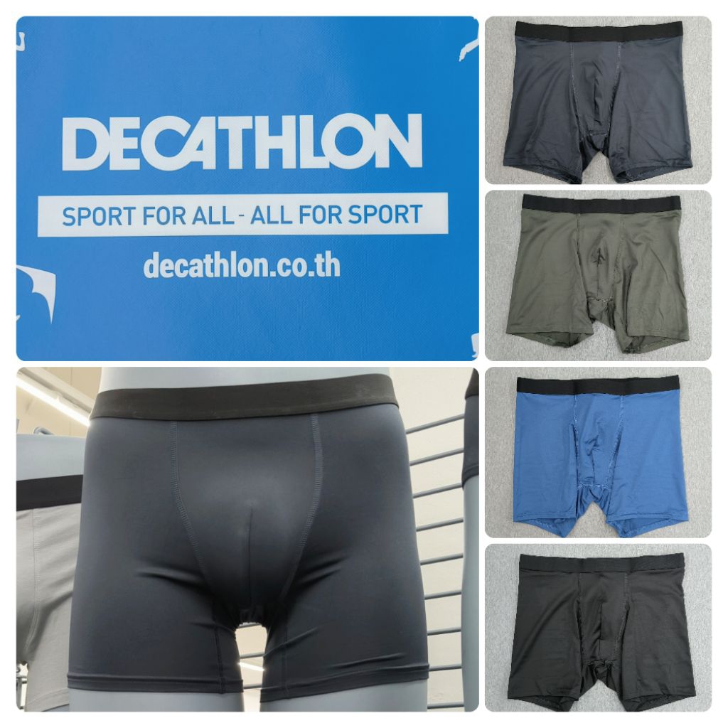 Decathlon Kalenji Breathable Running Boxer กางเกงใน กางเกงชั้นใน กางเกงบ๊อกเซอร์ ชาย สำหรับใส่วิ่ง