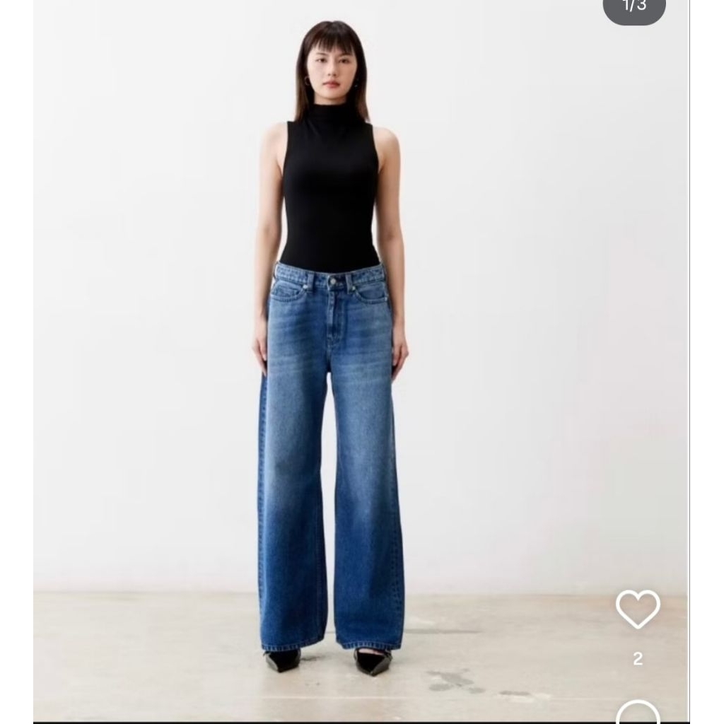 กางเกงยีนส์ทรงbaggyแบรนด์aimer