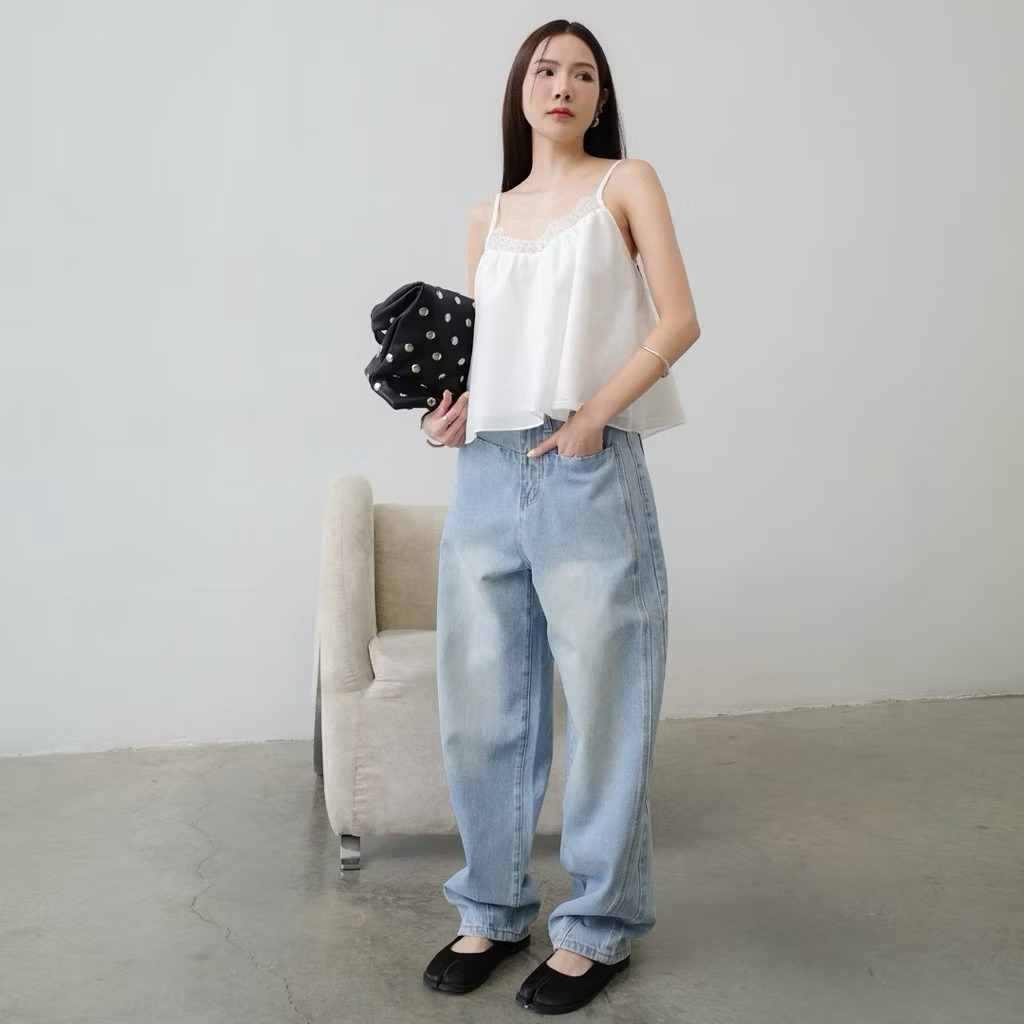 AMUSE BKK>> sherlyn lace top