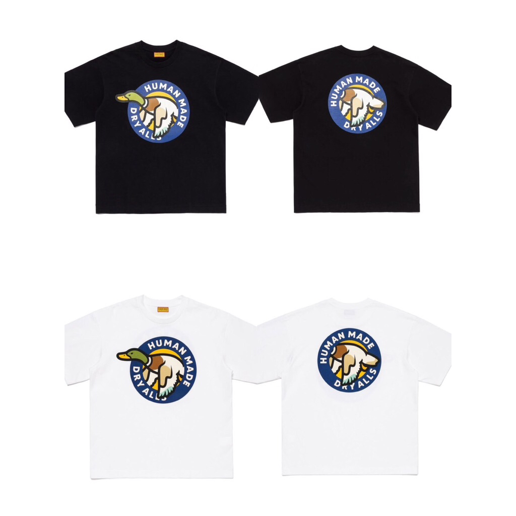 🦆พร้อมส่ง เสื้อยืดhuman made graphics t-shirt - รูปที่ 3