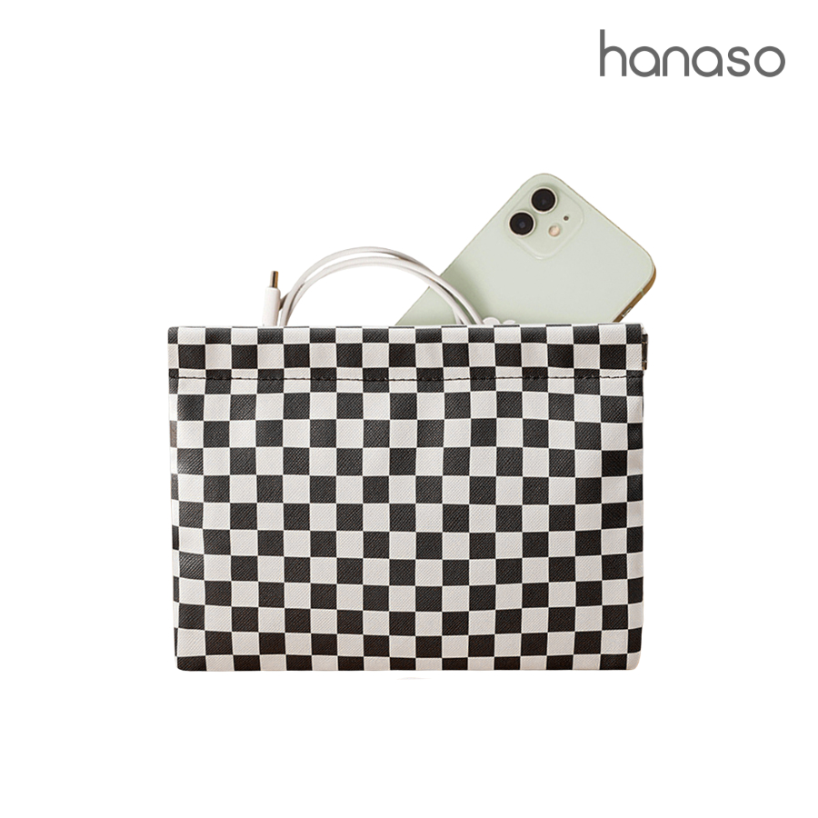 Hanaso กระเป๋าใส่เหรียญ กระเป๋าแม่เหล็ก ตัวเปิดปิด ขนาดพกพา เก็บแว่นตา Portable Mini Bag