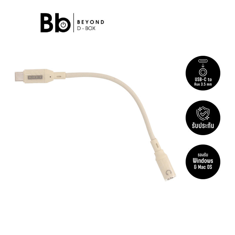 สายแปลง Blue Box CoreLine USB-C to 3.5mm Converter by BB Beyond D-Box