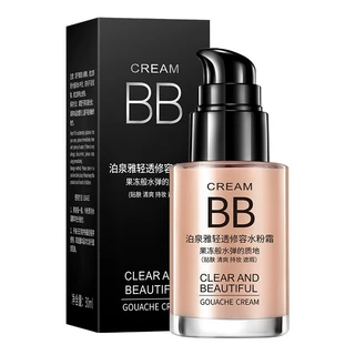บีบีครีมรองพื้นกันน้ำสุดพลังง BB cream บีบีครีม 30MLปกปิดดีเยี่ย กันแดดกันน้ำกันเหงื่อ