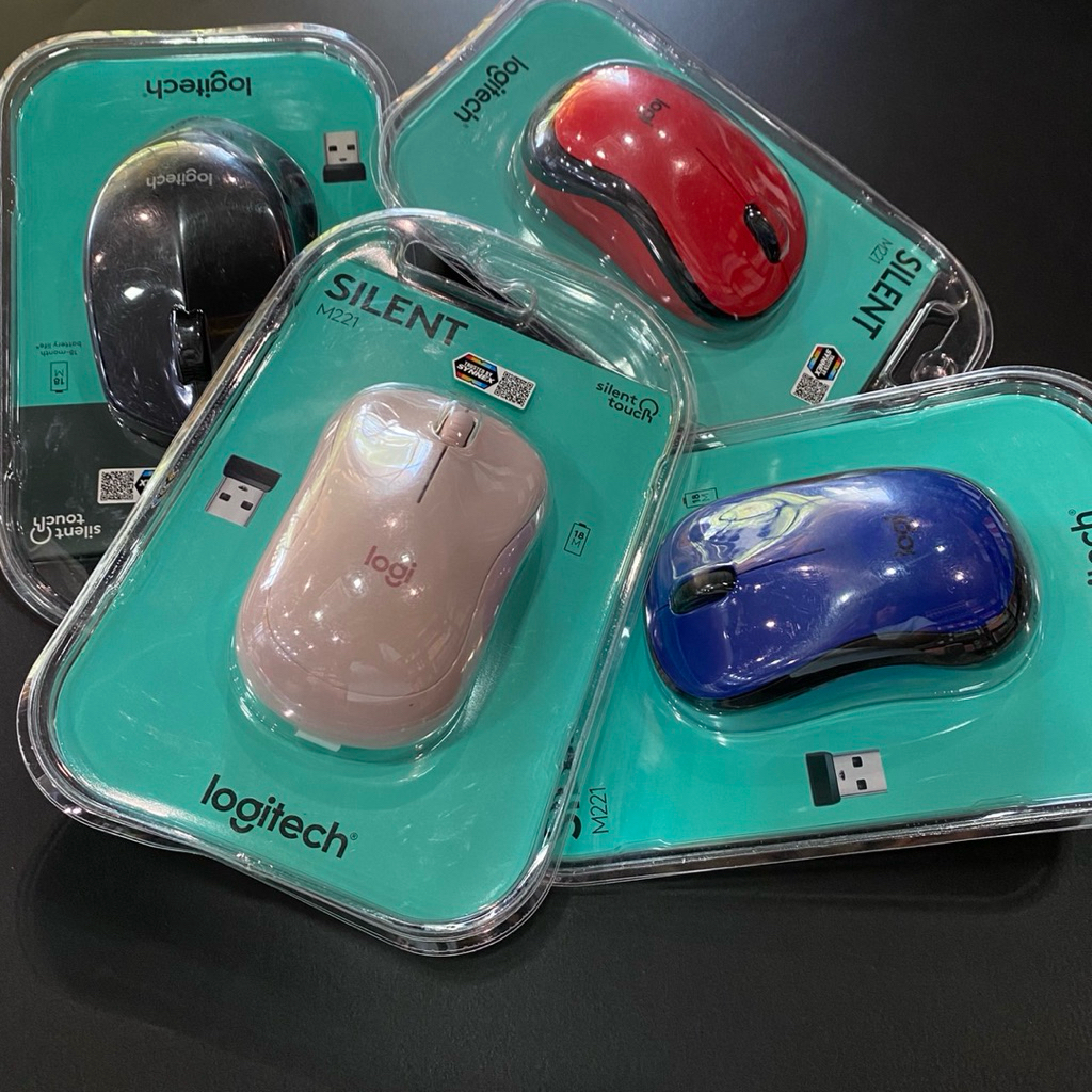 🛵มีส่งด่วน💨 Logitech M221 / M331 Silent Wireless Mouse