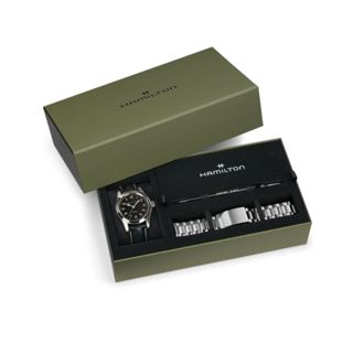 Hamilton Khaki Field Murph Auto 42mm Bracelet Bundle H706057…
