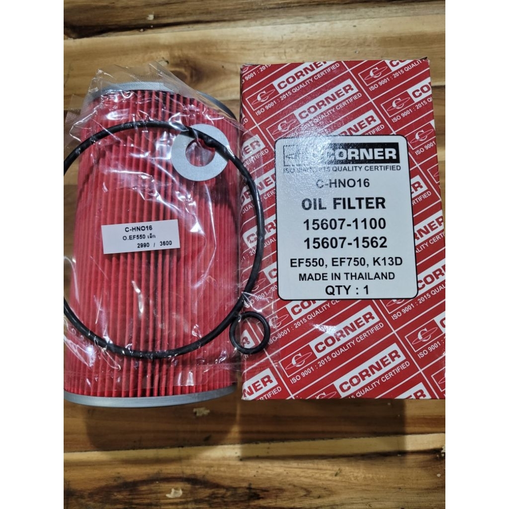 Corner กรองน้ำมันเครื่อง ฮีโน่ EF550,EF750 เล็ก (C-HNO16)