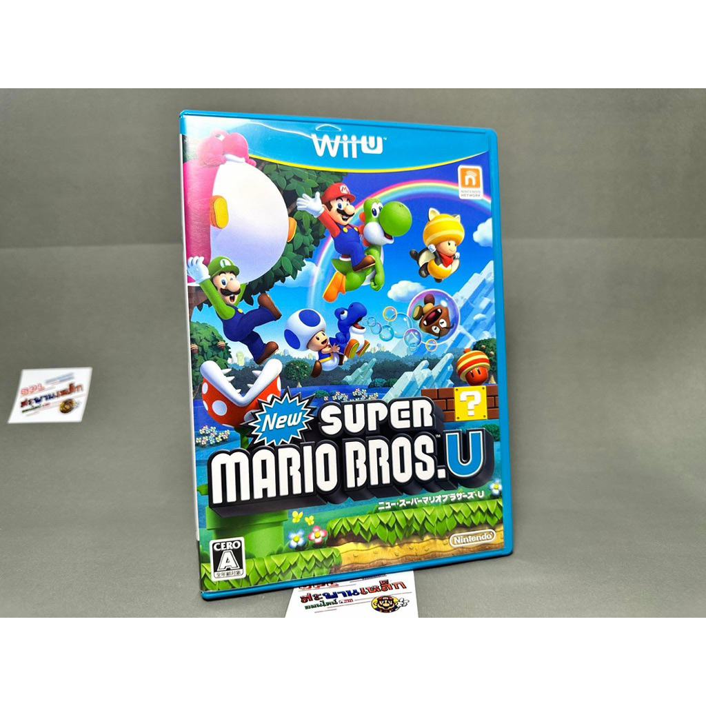 (2) แผ่นแท้ Nintendo Wii U(japan)(wiiU)  New Super Mario Bros.U
