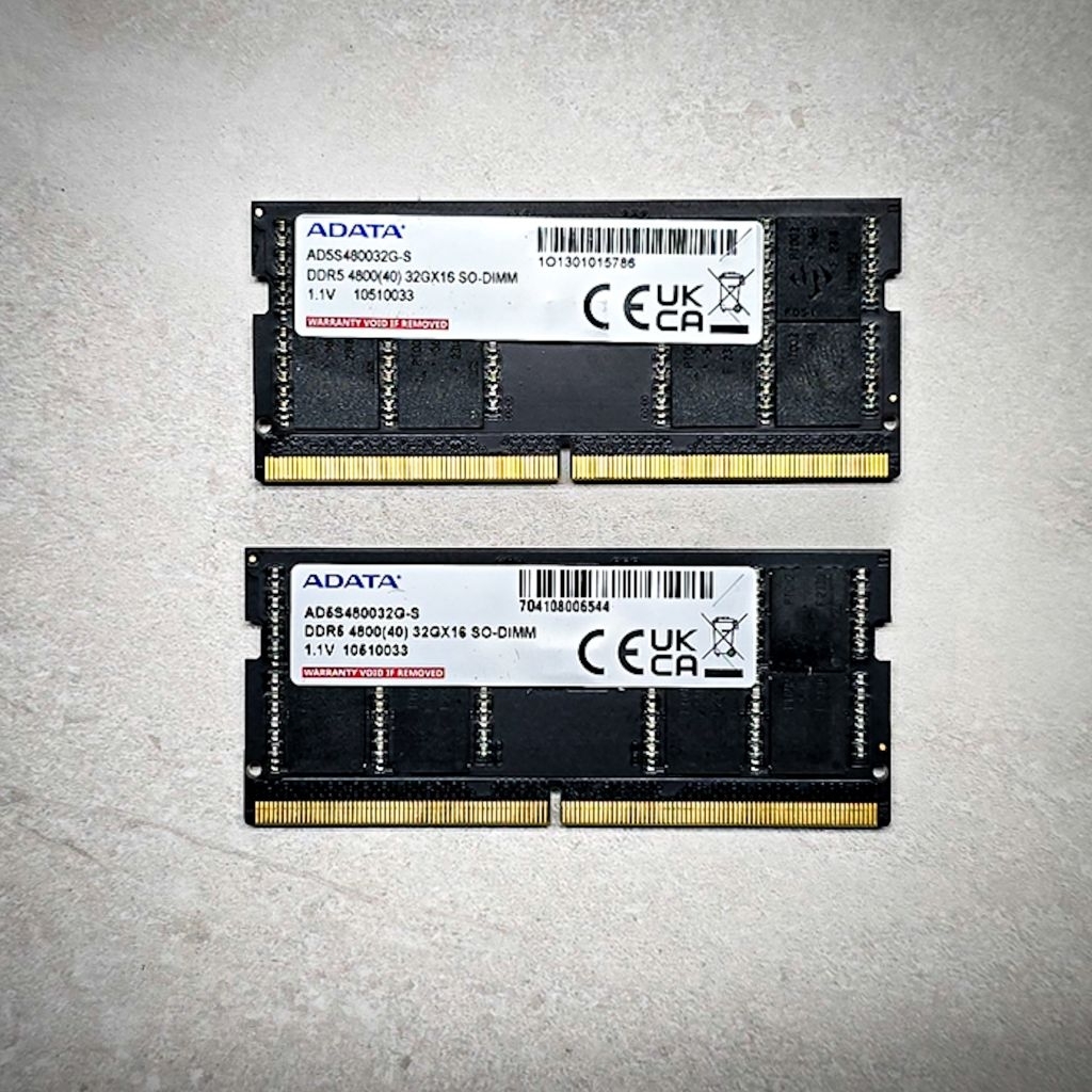 RAM DDR5 64GB(32×2)/ADTA/AD5S480032G-S/4800MHz