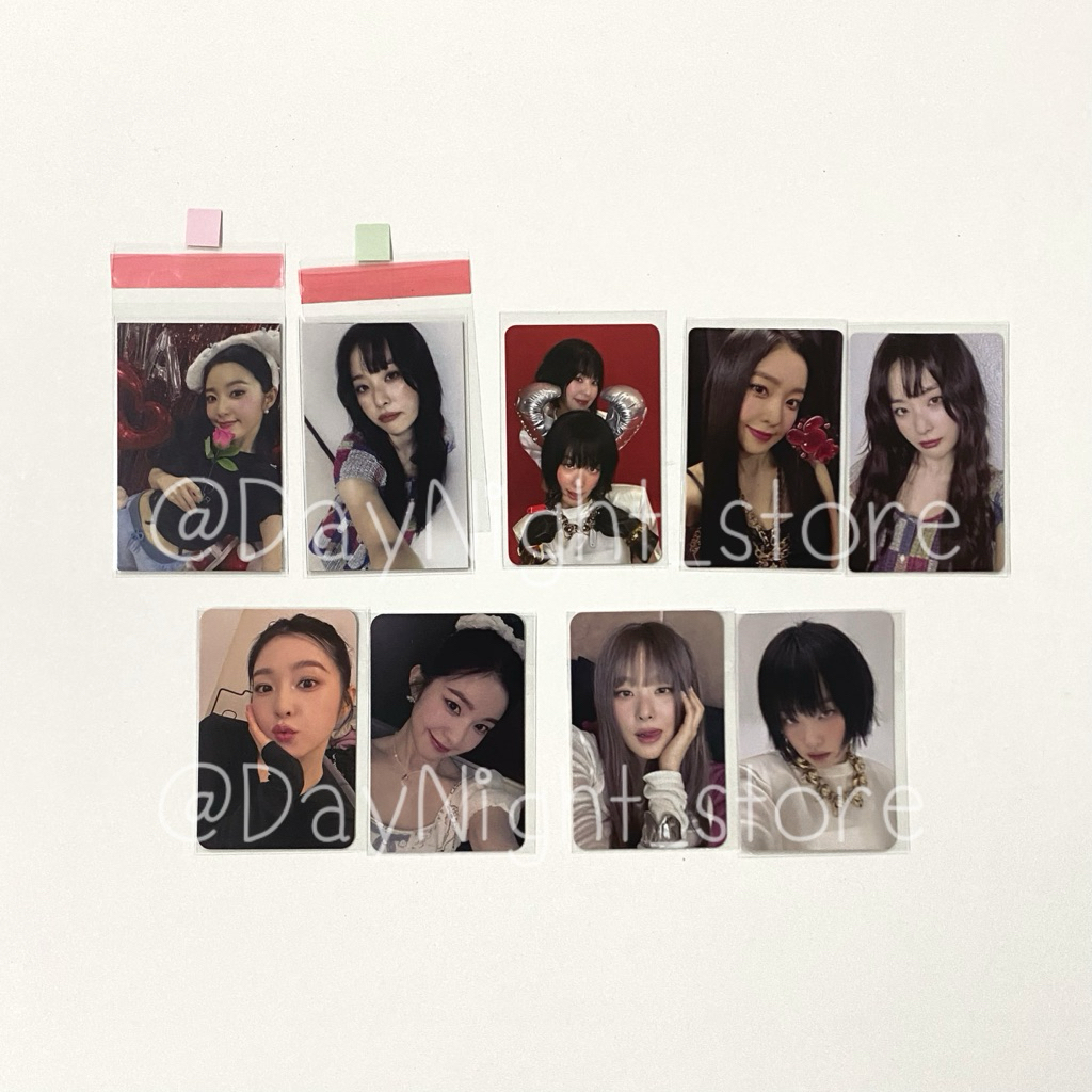 [อ่านก่อน]พร้อมส่ง🔅- Photocard Event POB - Red Velvet IRENE & SEULGI 'TILT' Luckydraw Event Balance 