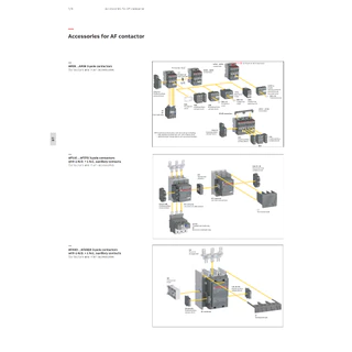 ABB โอเวอร์โหลดรีเลย์ TF42 กระแส (0.10A - 38A) Thermal Overload Relay สำหรับคอนแทคเตอร์ AF09 - AF38