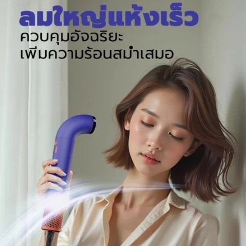 รุ่นใหม่ Sodimyon High Speed Hair Dryer ไดร์เป่าผม 110000รอบ/นาที ไอออนลบ ดูแลเส้นผม - รูปที่ 3