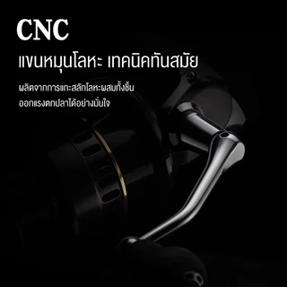 รอกตกปลา รอกสปินนิ่ง รอกเบ็ดตกปลา รอกเบอร์ 500-2000 รอกสปินถูกๆ ลอกตกปลา รอกหมาป่าแท้ อุปกรณ์ตกปลา รอกเบส รอดสปินนิ่ง
