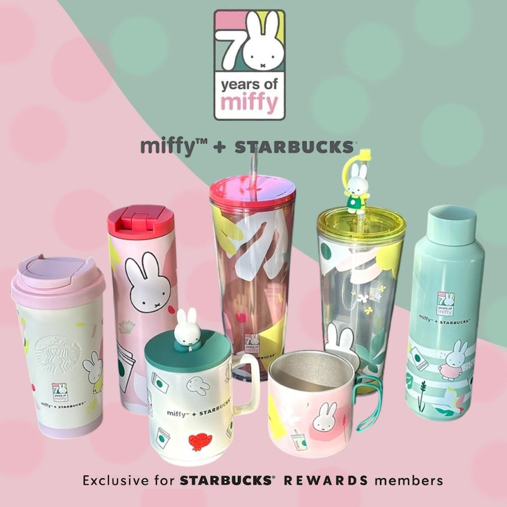 70 YEARS OF MIFFY (x) STARBUCKS 2025💕💗