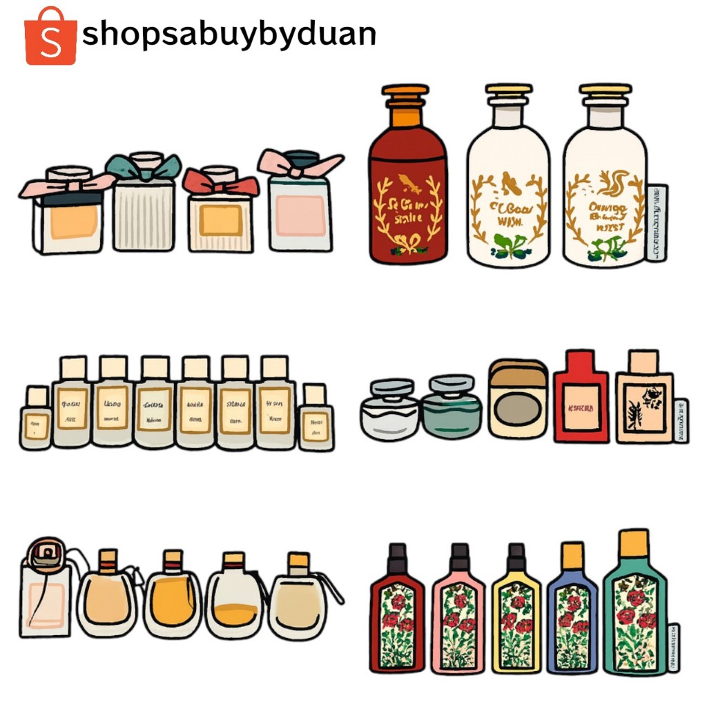 shopsabuybyduan รวมชุดหอมทดลอง ชุดที่ 6 CHL  GG โคลเอ้ กุชCi กลิ่นฮิต กลิ่นขายดี กลิ่นหายาก  มีมาครบ