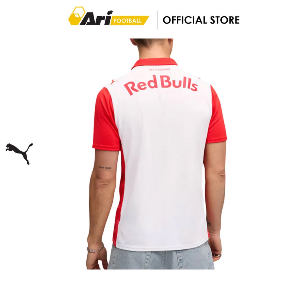 PUMA RB SALZBURG 25/26 HOME REPLICA JERSEY - PUMA WHITE (77992801) เสื้อฟุตบอล เร้ดบูลล์ ซัลซ์บวร์ก สีขาว - รูปที่ 2