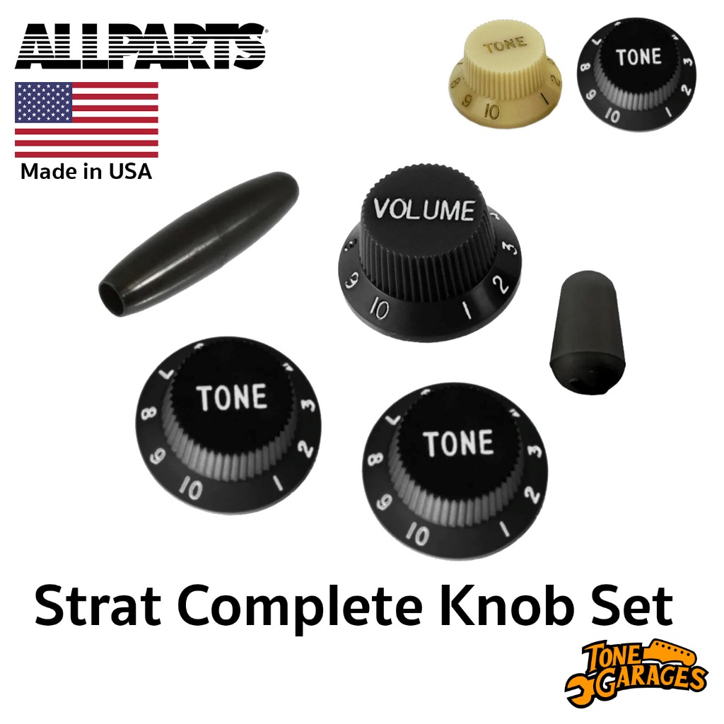 Allparts PK-0178 Complete Knob Set For Strat (5 pcs) เซต 5 ชิ้น Made in USA