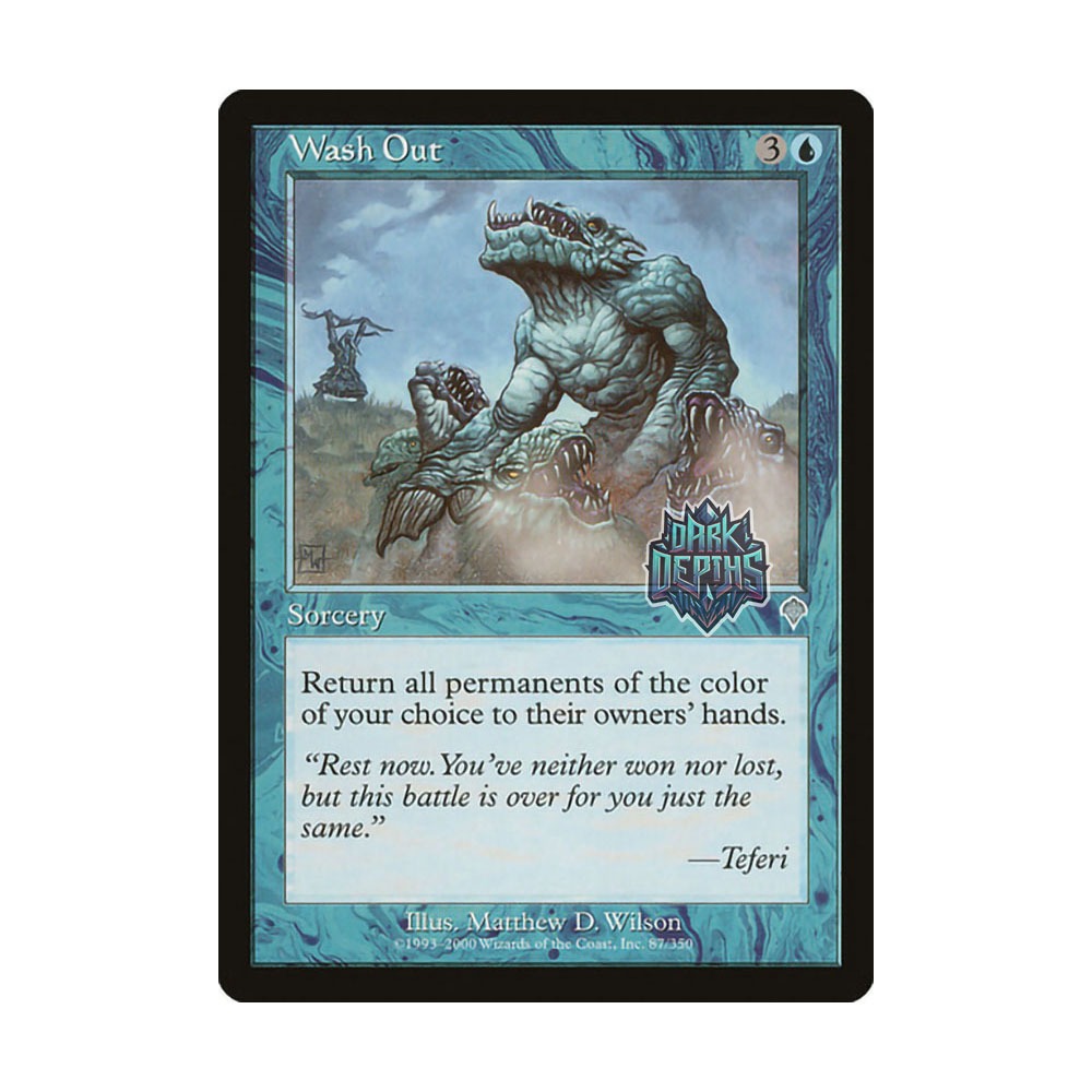 [MTG] Wash Out [IVS] [BLUE] [SORCERY] [U] - Magic the Gathering SINGLES