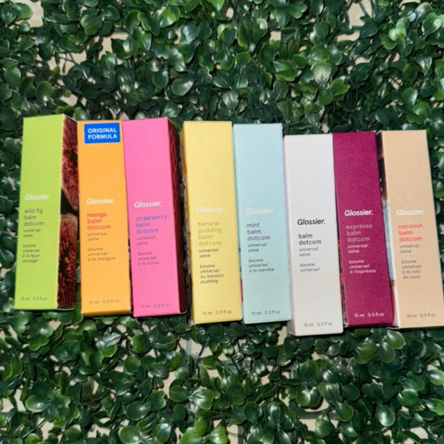 *พร้อมส่ง/ของแท้‼️* มีกลิ่นใหม่จ้า รุ่นใหม่ Glossier Balm Dotcom 15 ml. ลิปบาล์ม แพคเกจใหม่จ้า