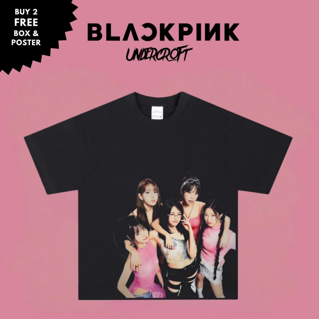 LE SSERAFIM เกาหลี kpop ไอดอลรอบรูปแขนยาวสั้นอเมริกันย้อนยุคสบาย ๆ เสื้อยืดมีฮู้ด