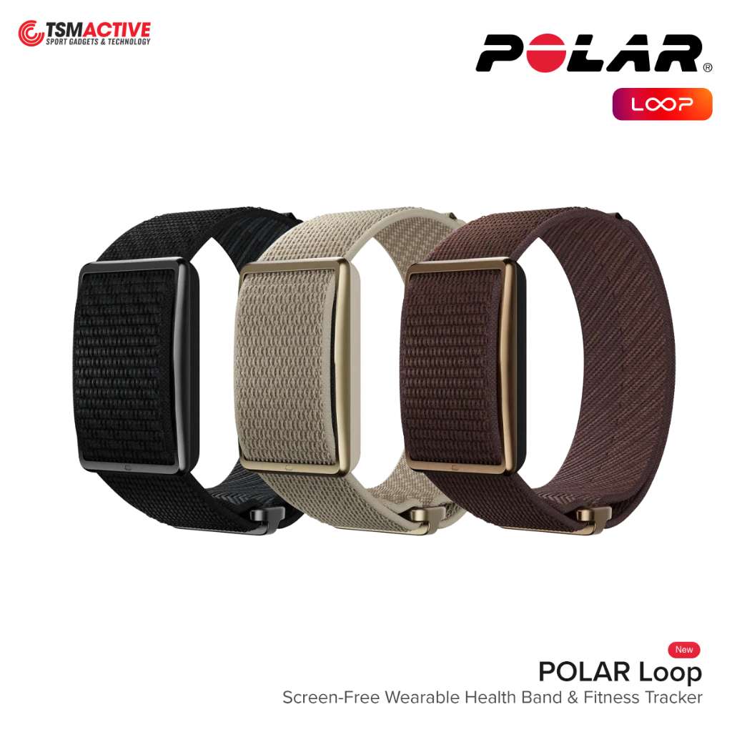 POLAR Loop สายรัดข้อมือเพื่อสุขภาพ ติดตามการออกกำลังกาย