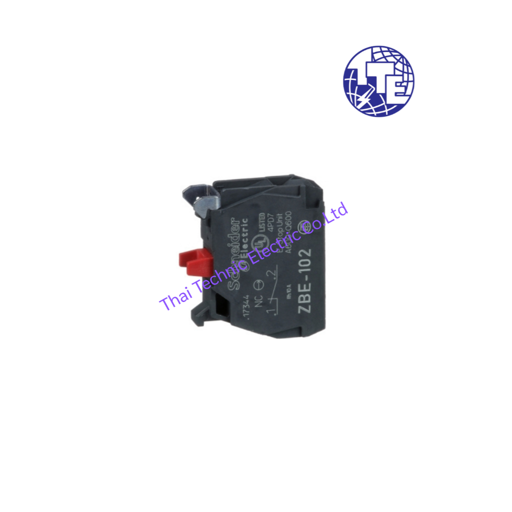 Contact Block "SCHNEIDER" ZBE102  1NC Screw Clamp