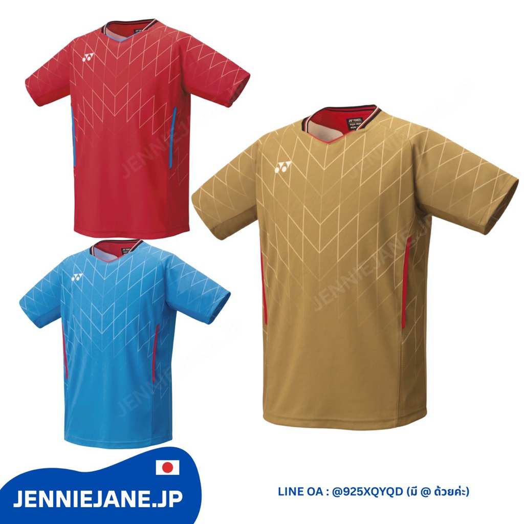 (พร้อมส่งฟ้าO(XL),Pre-order)เสื้อเกมส์ Yonex 🇯🇵 JP แท้ 100%