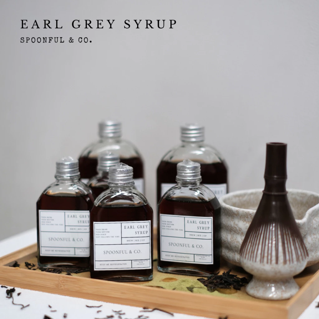 EARL GREY SYRUP Spoonful & Co. 100ML