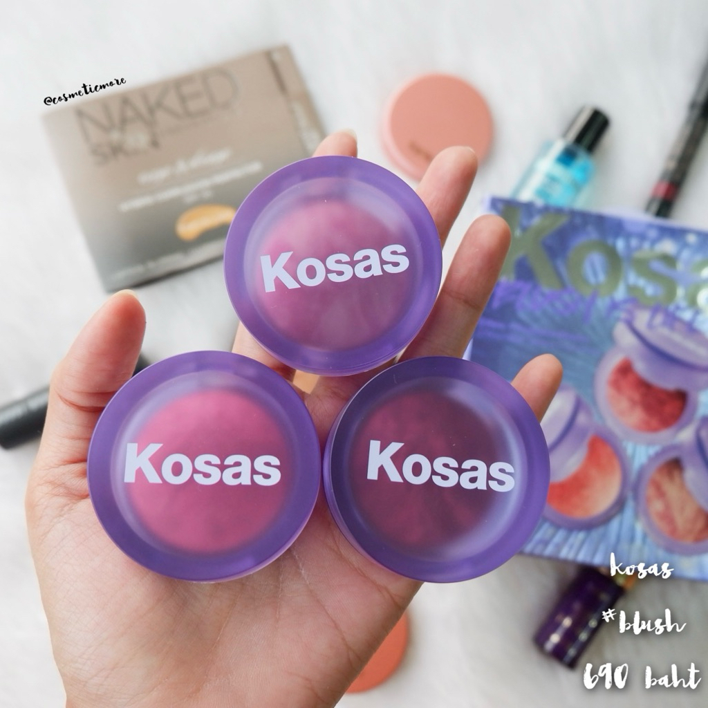 *เหลือ 552฿* เก็บโค้ดหน้าหลัก | พร้อมส่ง! [แยกขาย] ❤️ kosas mini blush is life trio (limited edition)